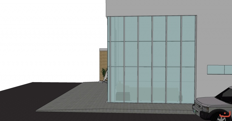 Fachada em Vidro Temperado Cristal Incolor 10 mm e 08 mm